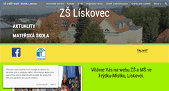 Desktop Screenshot of info.skola.liskovec.cz